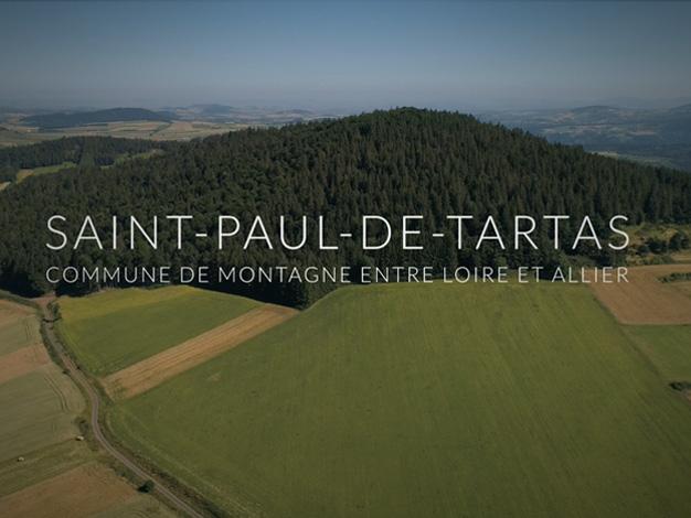 Saint-Paul-de-Tartas, commune de montagne entre Loire et Allier